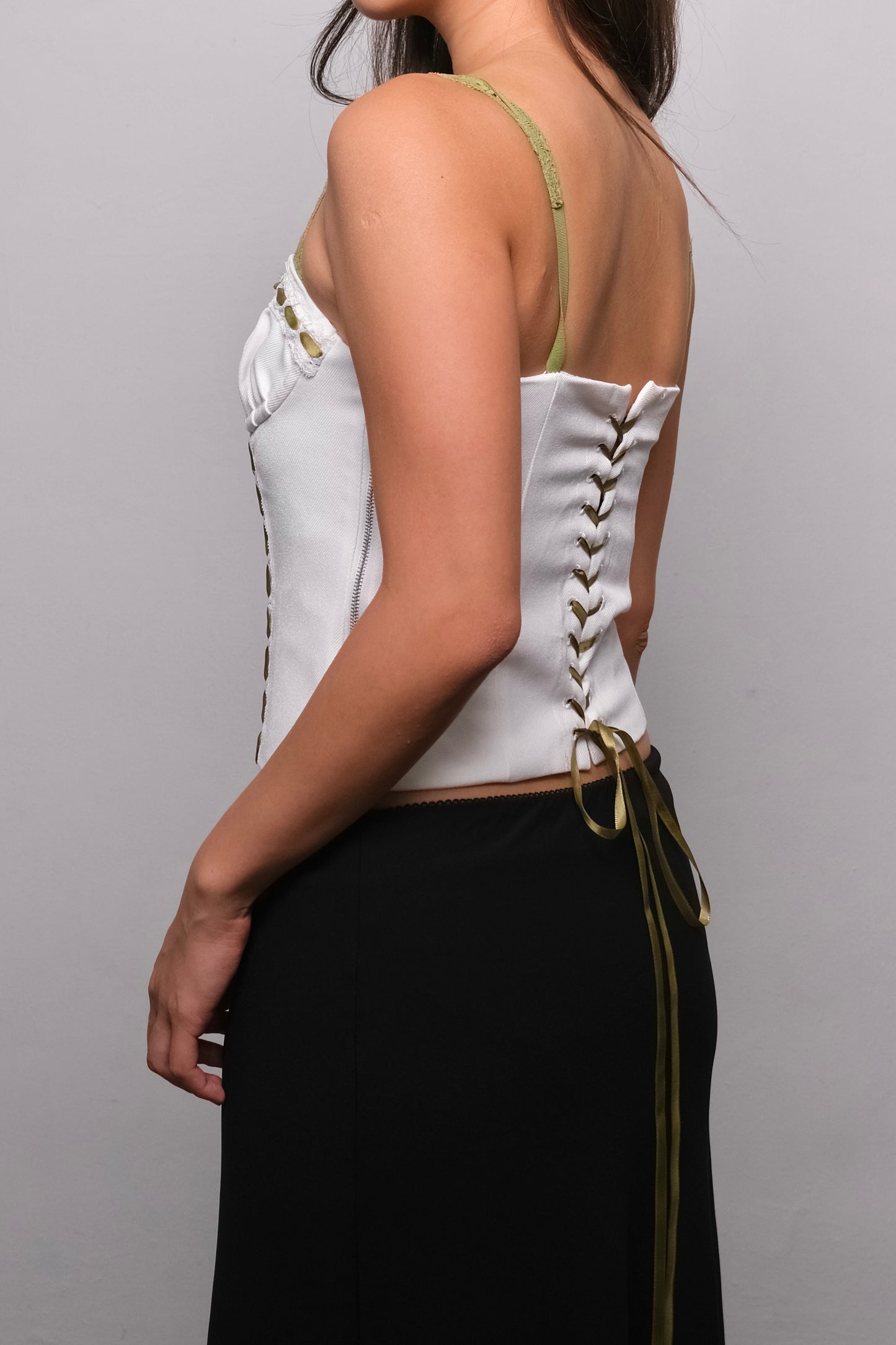 Val Corset Top in White